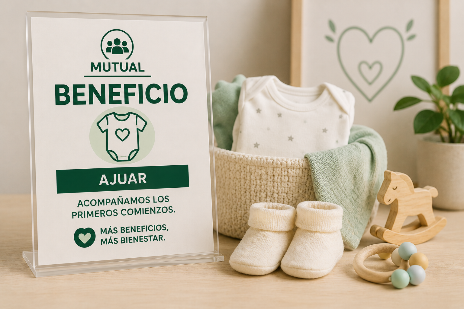 Beneficio de ajuar de Mutual 8 de Abril